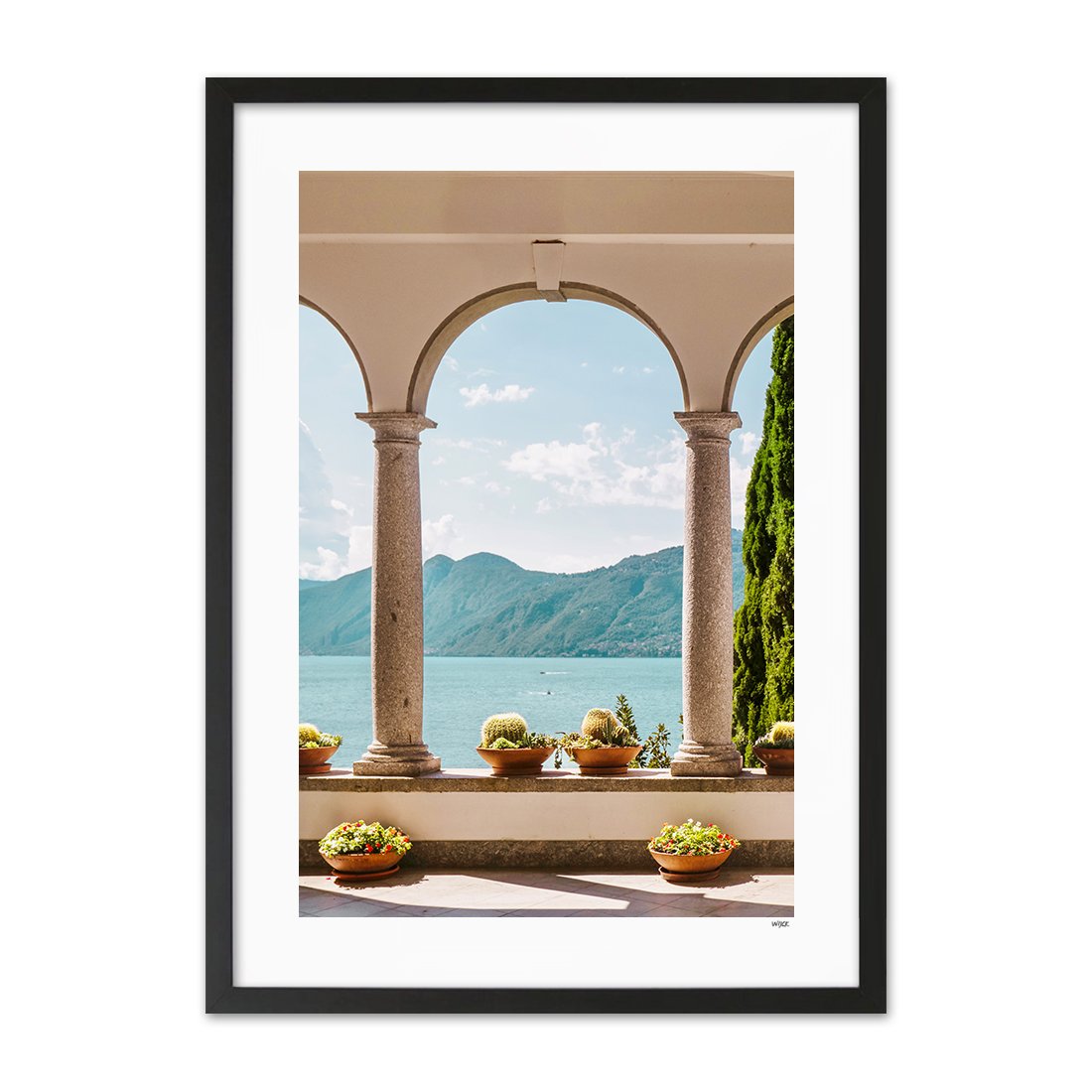 Poster van Como View | WIJCK.